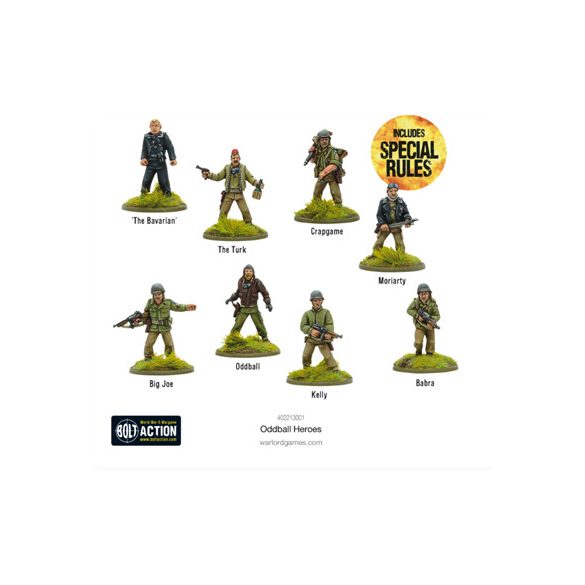 Bolt Action - Oddball Heroes - EN-402213001