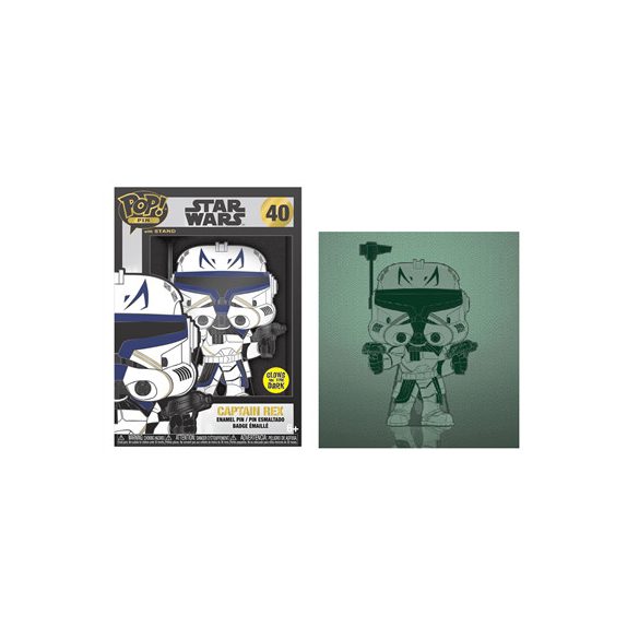 Funko POP! Pin: Star Wars The Clone Wars - Captain Rex-FKSTPP0091