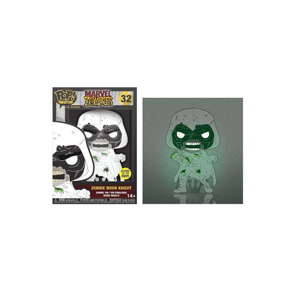 Funko POP! Pin: Marvel - Zombie Moon Night-FKMVPP0094