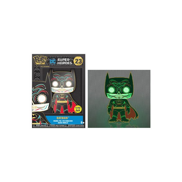 Funko POP! Pins: Batman - Batman (Dia De Los DC)-FKDCCPP0037