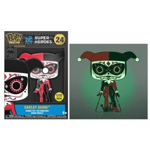 Funko POP! Pins: Batman - Harley Quinn (Dia De Los DC)-FKDCCPP0038