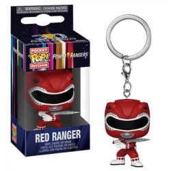 Funko POP! Keychain: MMPR 30th - Red Ranger-FK72152