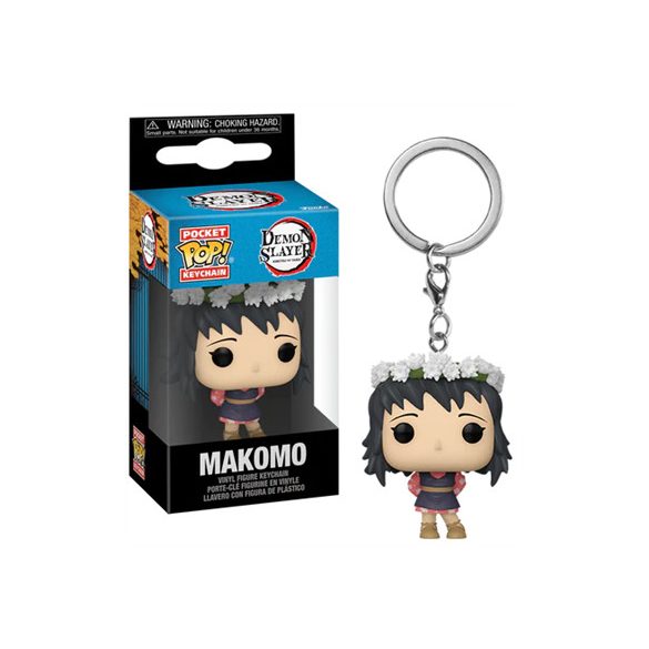 Funko POP! Keychain: Demon Slayer - Makomo (Flower Headdress)-FK72615