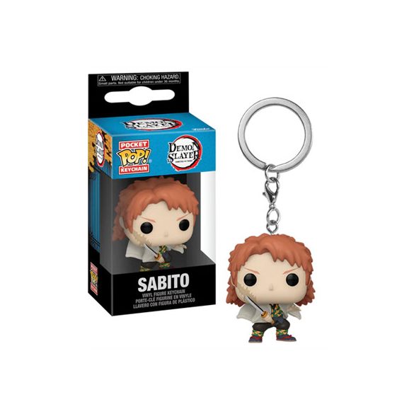 Funko POP! Keychain: Demon Slayer - Sabito (No Mask)-FK72616