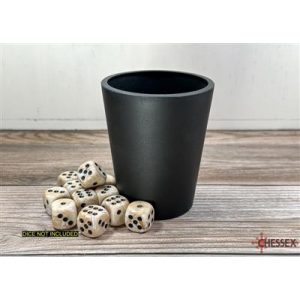 Chessex Flexible Dice Cup Black-89008