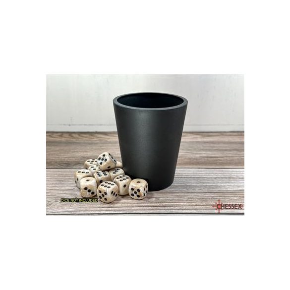 Chessex Flexible Dice Cup Black-89008