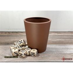 Chessex Flexible Dice Cup Brown-89009