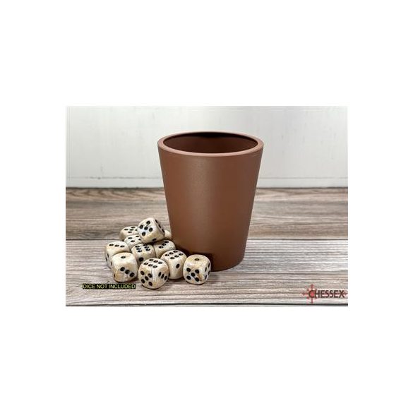 Chessex Flexible Dice Cup Brown-89009