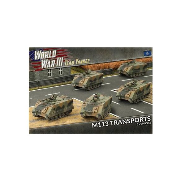 World War 3: NATO Forces - M113 Platoon (x5) - EN-TNBX03