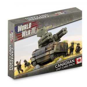 World War 3: NATO Forces - Canadian Unit Card Pack (34x Cards) - EN-WW3-09C
