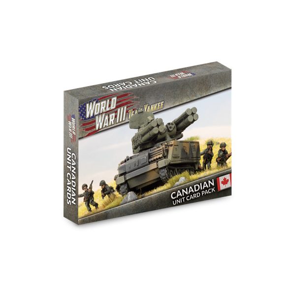 World War 3: NATO Forces - Canadian Unit Card Pack (34x Cards) - EN-WW3-09C