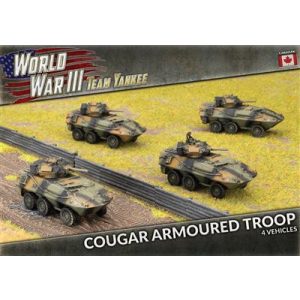 World War 3: NATO Forces - Cougar Armoured Troop (x4) - EN-TCBX03