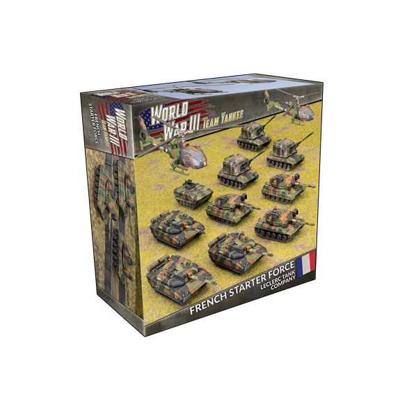 World War 3: NATO Forces - French Leclerc Tank Company Starter Force - EN-TFRAB02