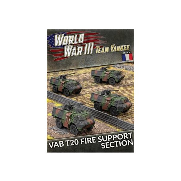 World War 3: NATO Forces - VAB T20 Fire Support Section (x4) - EN-TFBX11