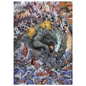 Godzilla Limited Edition Art Print-RL-GDZ02