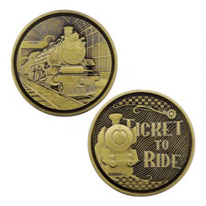 Ticket to Ride Limited Edition Collectible Train Coin-ASE-TTR04