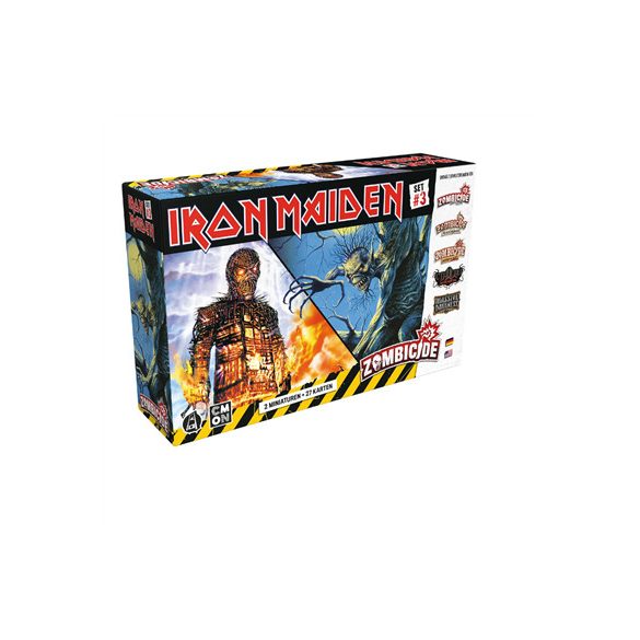 Zombicide - Iron Maiden Character Pack 3 - EN/DE-CMND1246