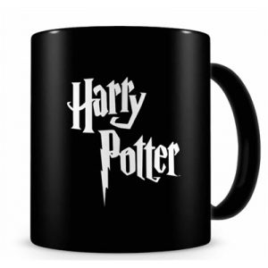 Harry Potter Logo Black Ceramic Mug Harry Potter-SDTWRN20673