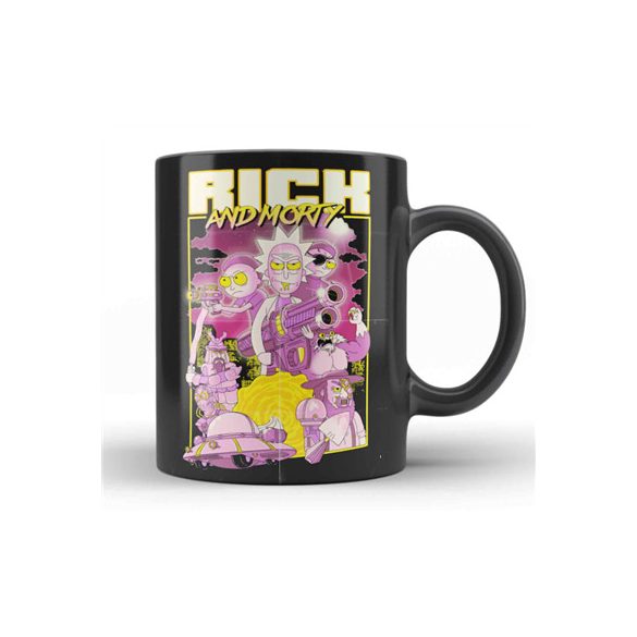 Retro Poster Ceramic Mug Rick And Morty-SDTWRN24564