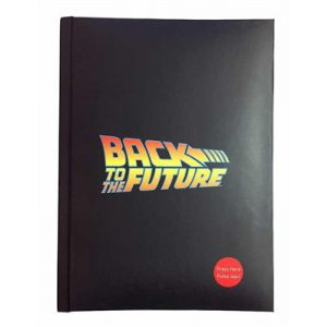 Back To The Future Logo Notebook W/Light Back To The Future-SDTUNI89098