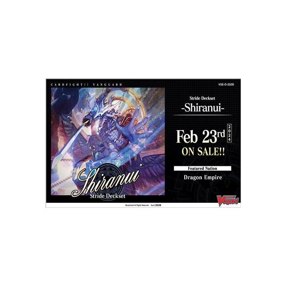 Cardfight!! Vanguard Special Series Stride Deckset -Shiranui- - EN-VGE-D-SS09