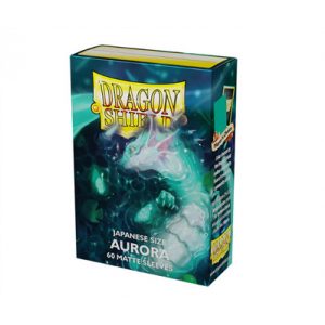 Dragon Shield Sleeves - Matte Japanese size - Aurora (60 Sleeves)-AT-11158