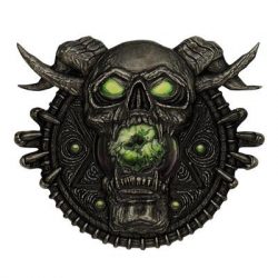 Dungeons & Dragons Limited Edition Talisman of Ultimate Evil Medallion and Art Card-HAS-DUN28