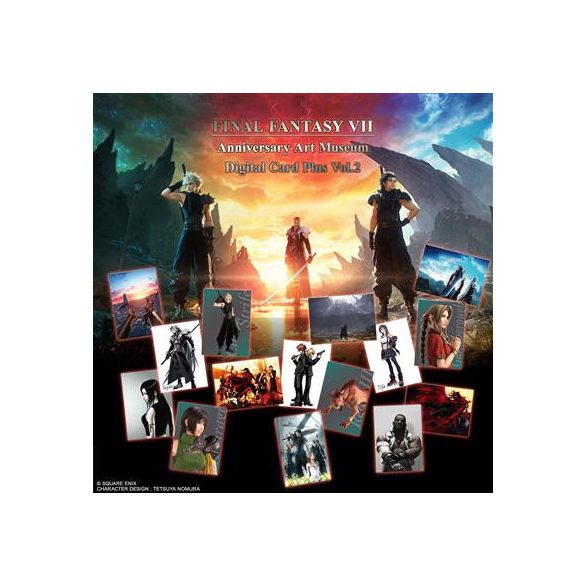 FF7 Anniversary Art Museum Digital Card Plus Vol. 2 Display (20 Packs) - EN-XFF07ZZ925