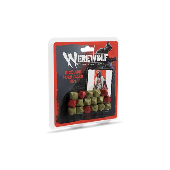 Werewolf: The Apocalypse 5th Edition RPG Dice and Form Card Set - EN-RGS02592