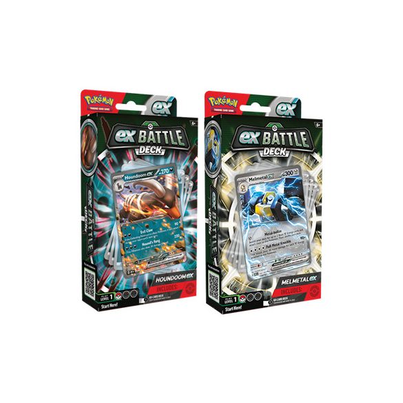 PKM - Melmetal and Houndoom ex Battle Decks (6 Decks) - EN-290-85591