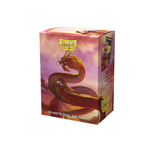 Dragon Shield Art Sleeves - Standard size - Matte Dual - Year of the Wood Dragon (100 Sleeves)-AT-12186