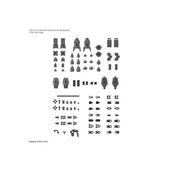 30MM 1/144 OPTION PARTS SET 15 (MULTI VERNIER/MULTI-JOINT)-MK66277