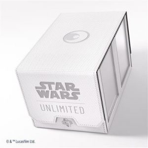 Gamegenic - Star Wars: Unlimited Double Deck Pod - White/Black-GGS20166ML
