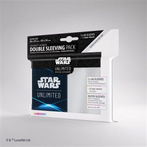 Gamegenic - Star Wars: Unlimited Art Sleeves Double Sleeving Pack - Space Blue-GGS15035ML