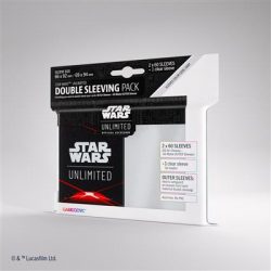 Gamegenic - Star Wars: Unlimited Art Sleeves Double Sleeving Pack - Space Red-GGS15036ML