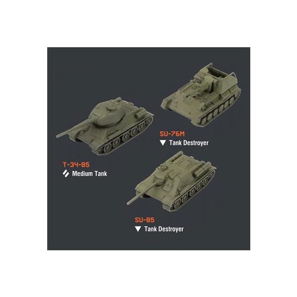 World of Tanks: U.S.S.R. Tank Platoon (T-34-85, SU-76M, SU-85)-WOT76