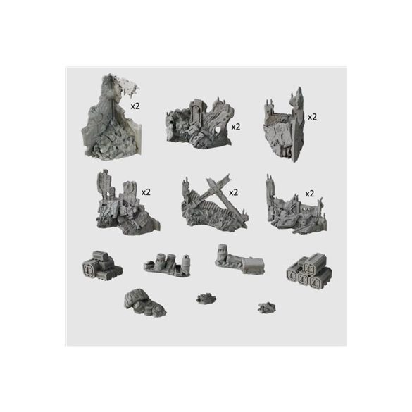 Terrain Crate - Deadzone Ruins  - EN-MGTC227