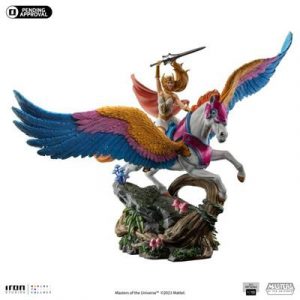 Masters of the Universe - She-Ra and Swiftwind BDS Art Scale 1/10-HEMAN91123-10