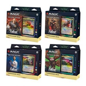 MTG - Commander Fallout Deck Display (4 Decks) - EN-D23510000