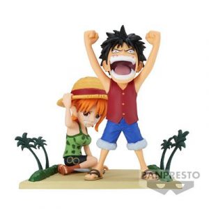 One Piece World Collectable Figure Log Stories-Monkey.D.Luffy & Nami--BP89111P
