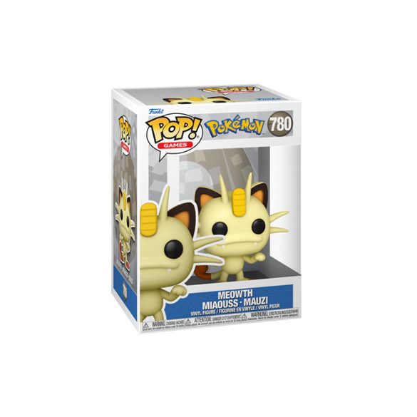 Funko POP! Games: Pokemon - Meowth (EMEA)-FK74630