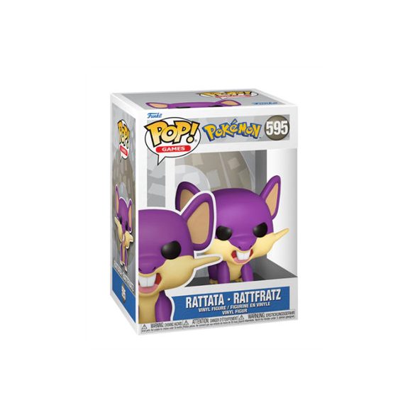 Funko POP! Games: Pokemon - Rattata (EMEA)-FK74632