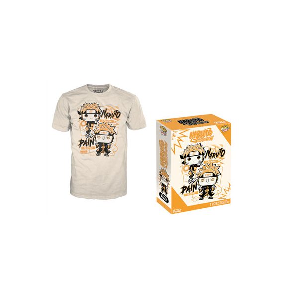 Funko POP! Boxed Tee: Naruto - Naruto v Pain-FK72884