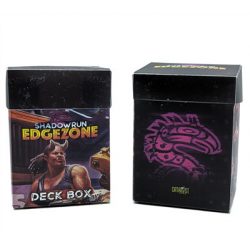 Shadowrun Edge Zone Deck Box (2 pack)-CAT28706