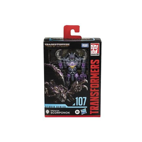 Transformers Studio Series Deluxe Transformers: Rise of the Beasts 107 Predacon Scorponok-F8755ES0