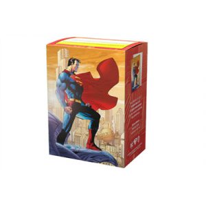 Dragon Shield Standard Size License Sleeves - Superman 2 (100 Sleeves)-AT-16097