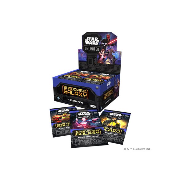 FFG - Star Wars: Unlimited - Shadows of the Galaxy: Booster Display (24 Booster) - EN-SWH0202en