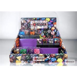 Chessex Box of 50 Mini-Polyhedral 7-Die Sets - 3rd Release-20993