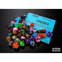 Chessex Bag of 50 Assorted Loose Mini-Polyhedral d10s – 3rd Release-LE920