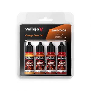 Vallejo - Game Color / 4 colors - Orange Color Set 18 ml-72381